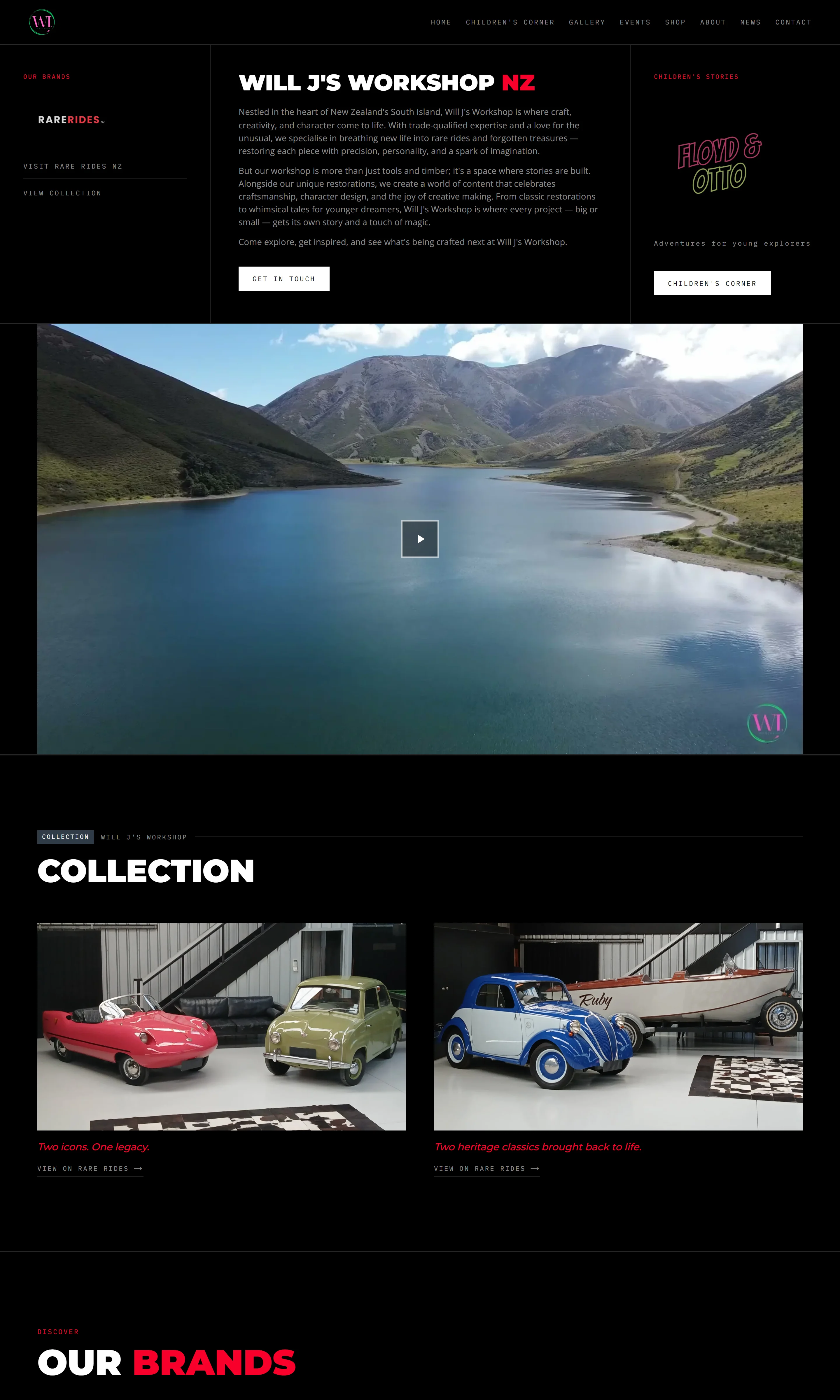 Will J's Workshop website